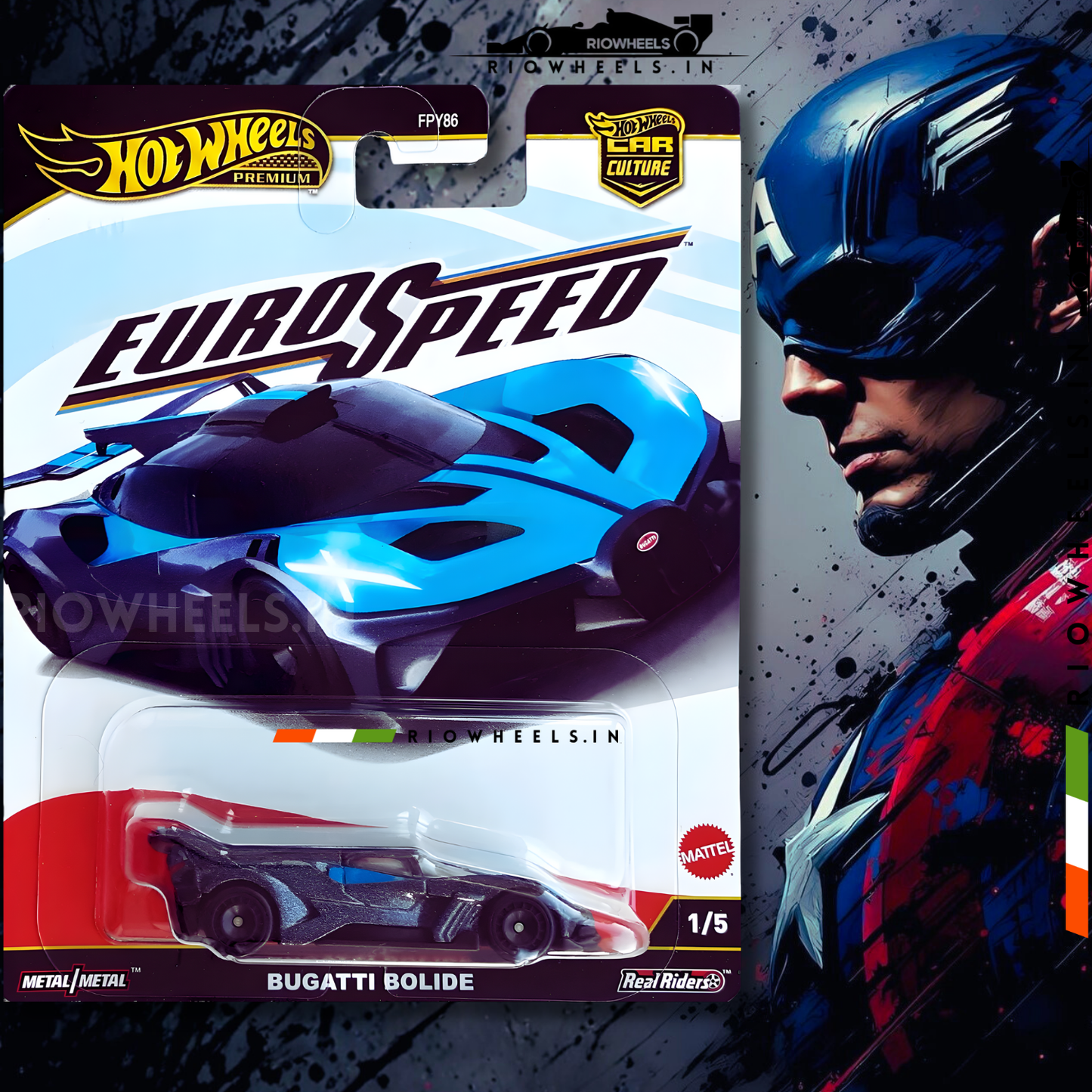|1049/- || BUGATTI BOLIDE - PREMIUM CAR CULTURE - EURO SPEED || IMPORTED- HOT WHEELS