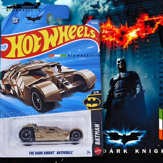 439/- || THE DARK KNIGHT BATMOBILE - HOT WHEELS