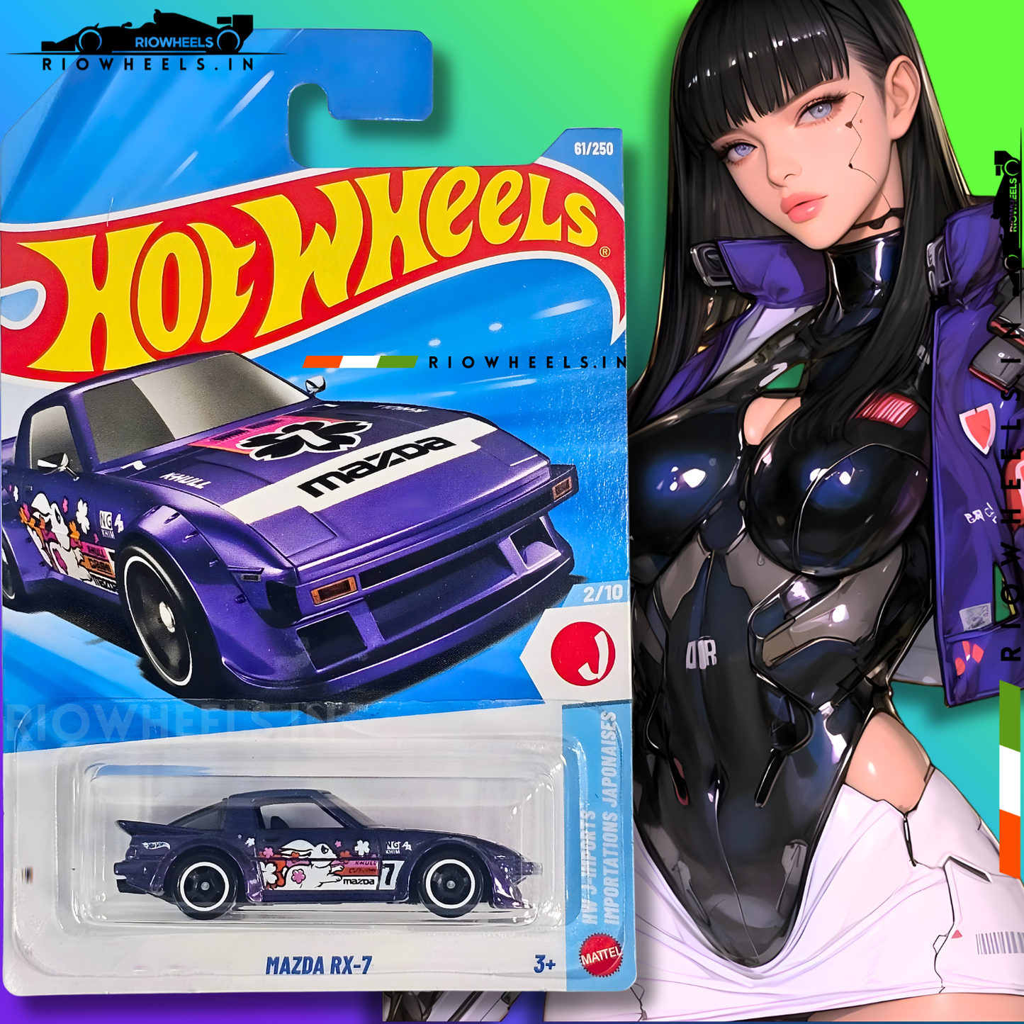 379/- || మజ్డా RX-7 - హాట్ వీల్స్