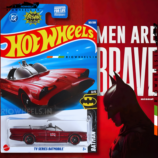 349/- || TV SERIES/ SERIE TELE BATMOBILE - HOT WHEELS