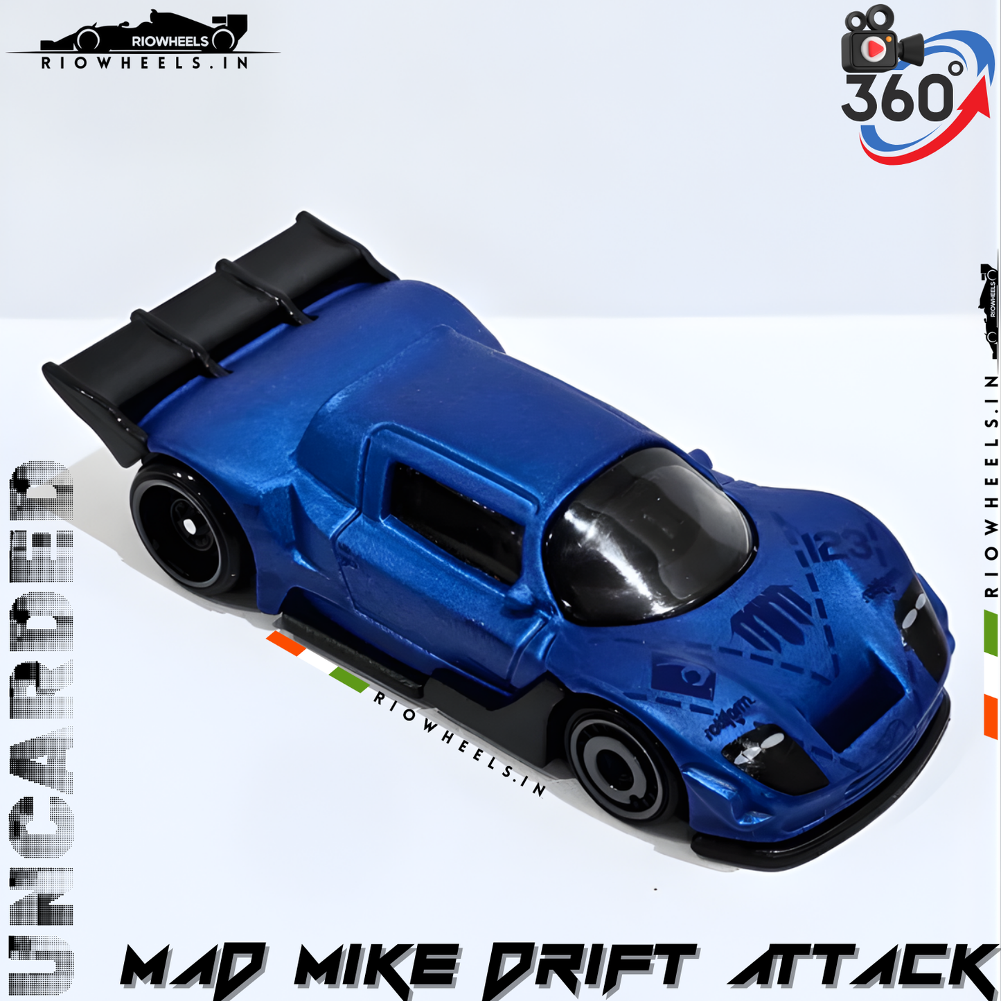 329/- || MAD MIKE DRIFT ATTACK || UNCARDED - HOT WHEELS