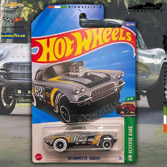 289/- || 62 CORVETTE GASSER - HOT WHEELS