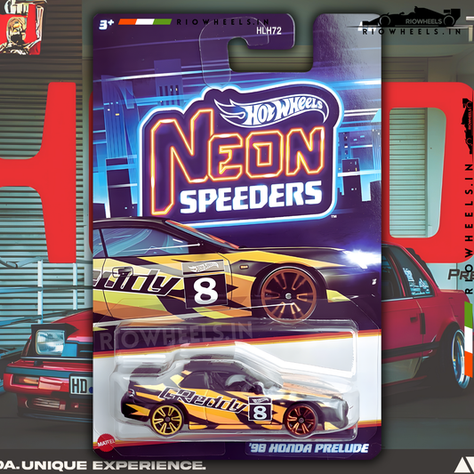 669/- || 98 HONDA PRELUDE - HOT WHEELS || Neon Speeders