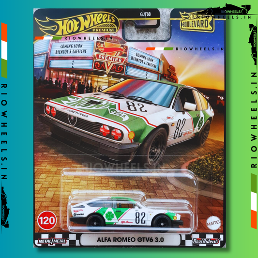 |1449/- || ALFA ROMEO GTV6 3.0 HOT WHEELS PREMIUM BOULEVARD - HOT WHEELS