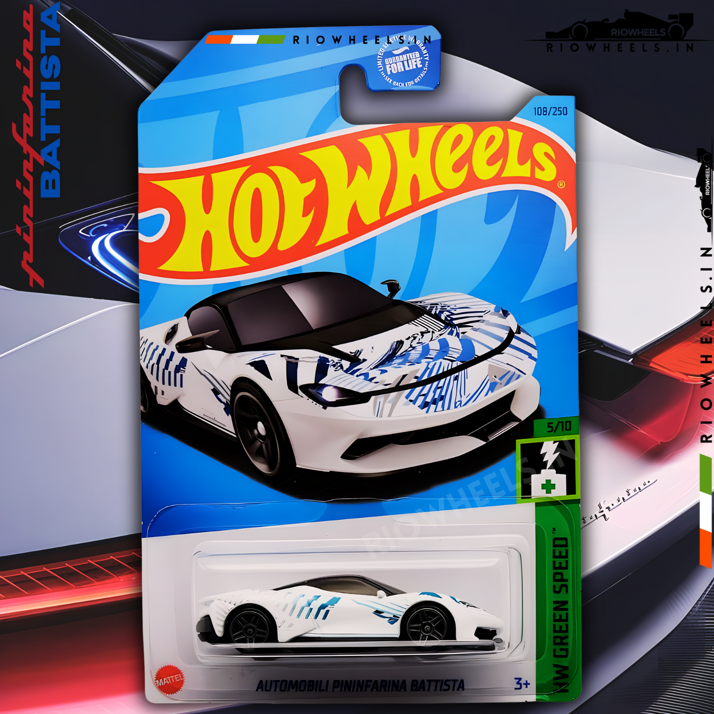 669/- || AUTOMOBILI PININFARINA BATTISTA - HOT WHEELS - IMPORTED