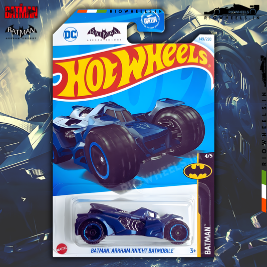 649/- || BATMAN: ARKHAM KNIGHT BATMOBILE IMPORTED - HOT WHEELS