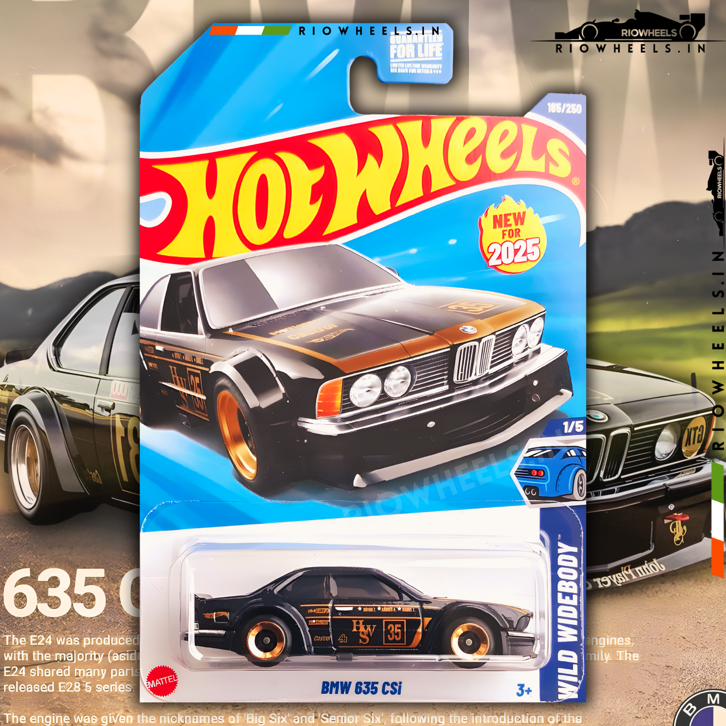 679/- || BMW 635 CSi - HOT WHEELS