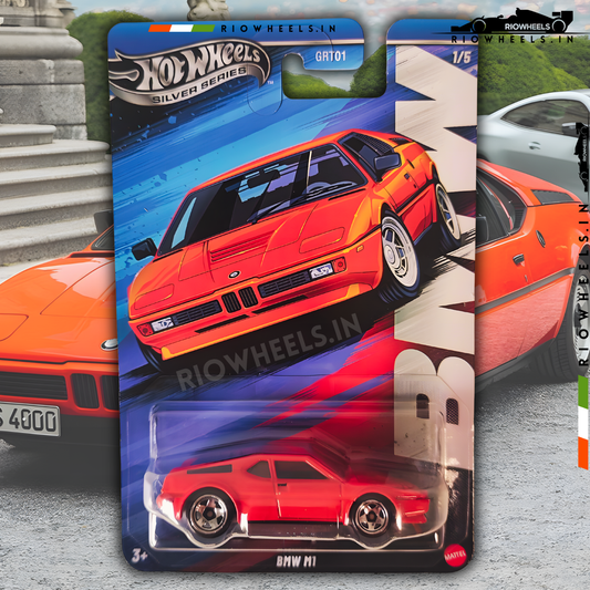 679/- || BMW M1 SILVER SERIES - HOT WHEELS