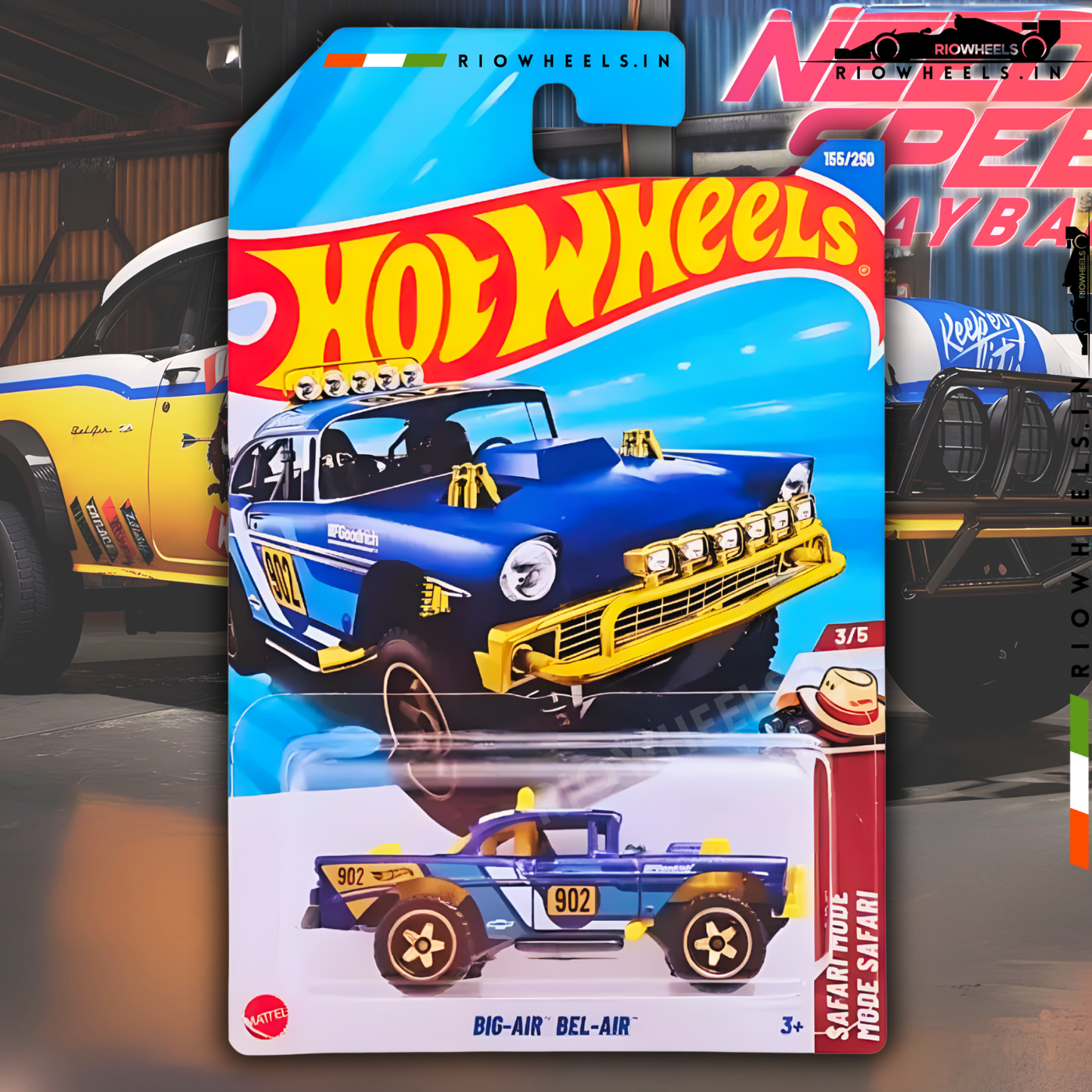 229/- || BIG-AIR BEL-AIR - HOT WHEELS