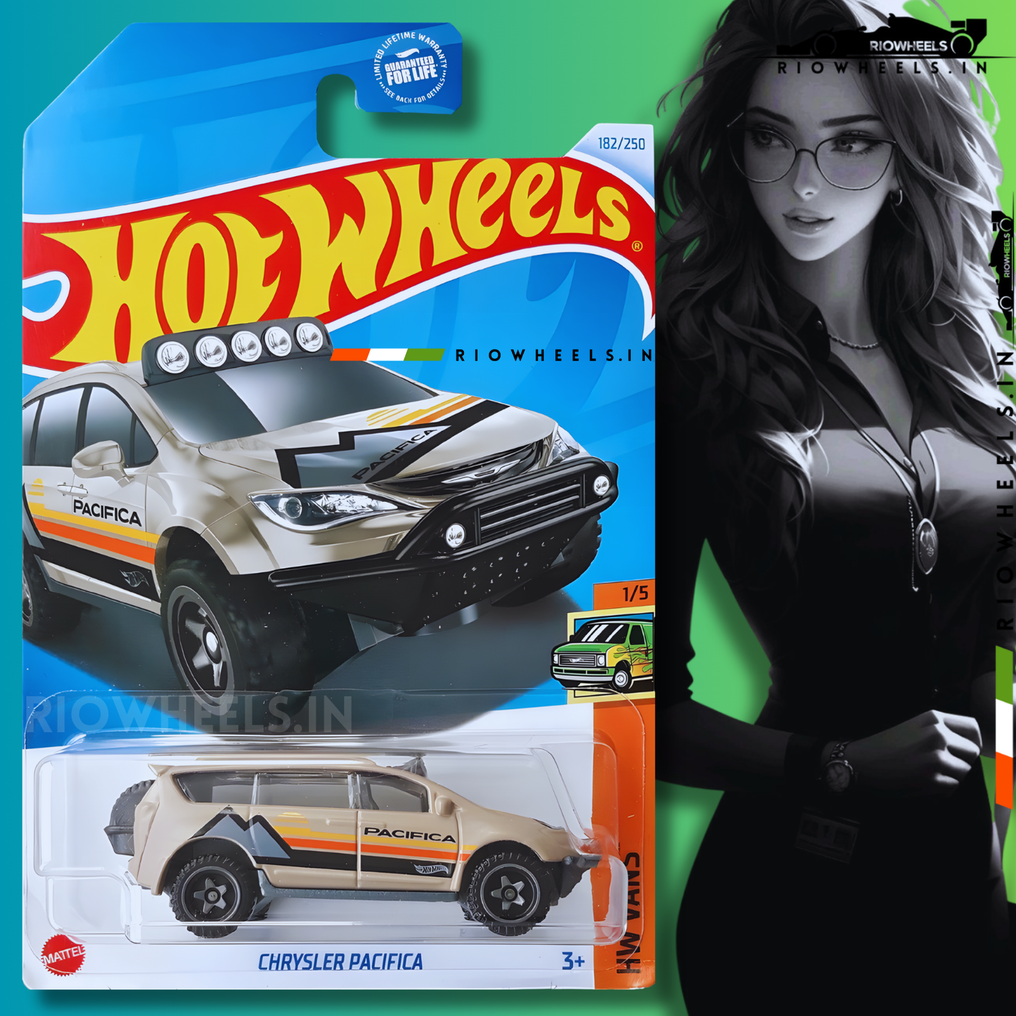 169/- || CHRYSLER PACIFICA - HOT WHEELS