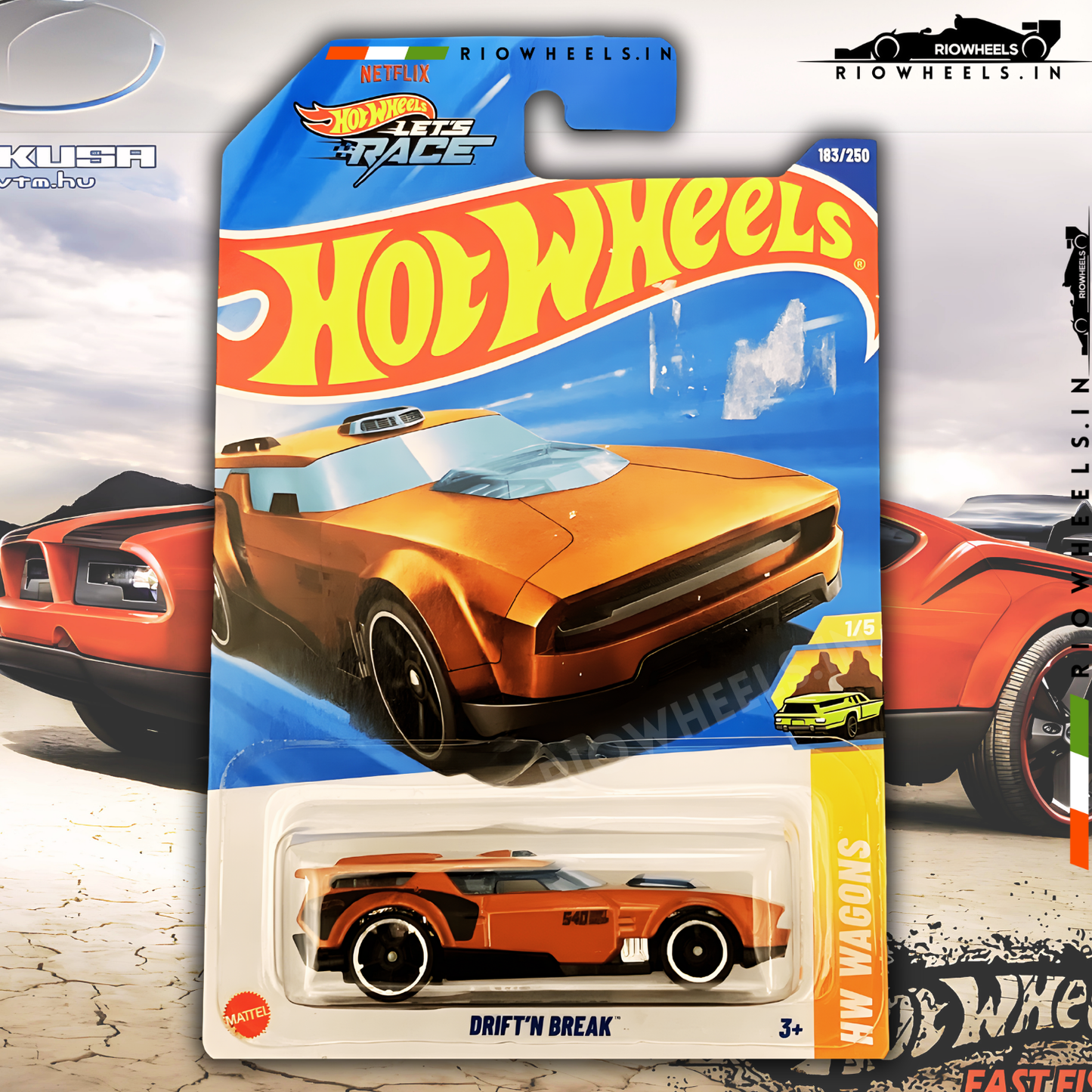 239/- || DRIFT'N BREAK - HOT WHEELS