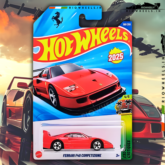 889/- || FERRARI F40 COMPETIZIONE - HOT WHEELS