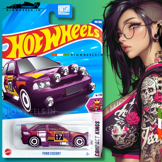 229/- || FORD ESCORT - HOT WHEELS