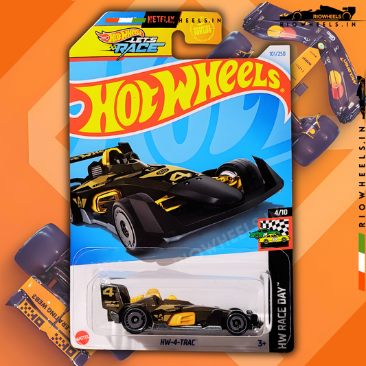 349/- || HW 4 TRAC - HOT WHEELS
