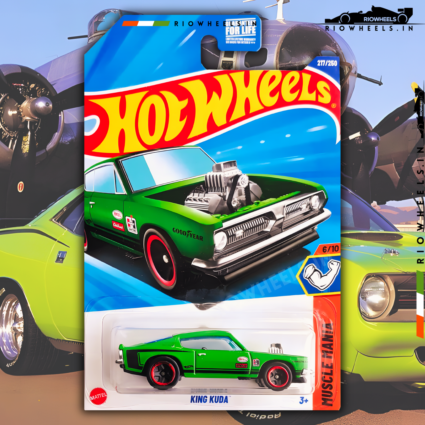 239/- || KING KUDA - HOT WHEELS