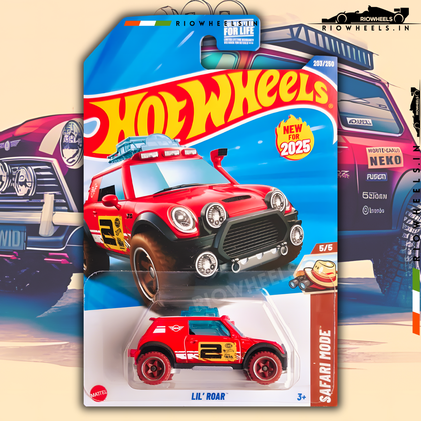 249/- || MINI LIL' ROAR - HOT WHEELS