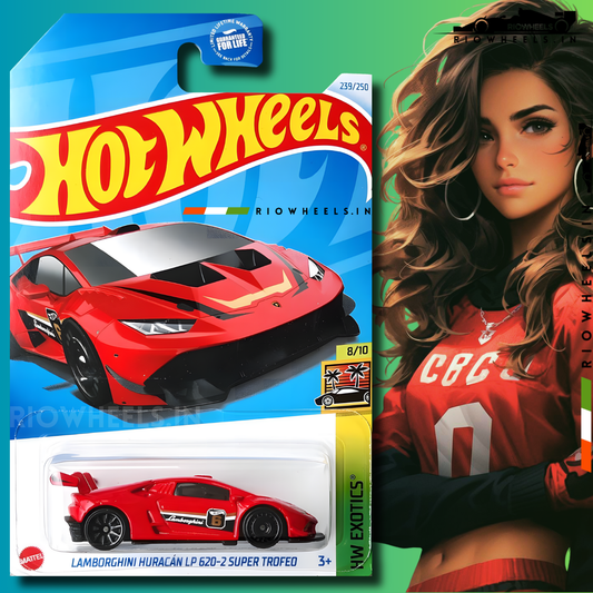 789/- || LAMBORGHINI HURACAN LP 620-2 SUPER TROFEO - HOT WHEELS