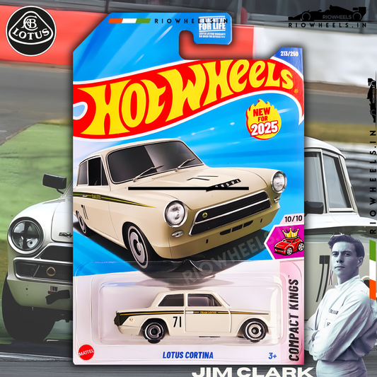 279/- || LOTUS CORTINA - HOT WHEELS