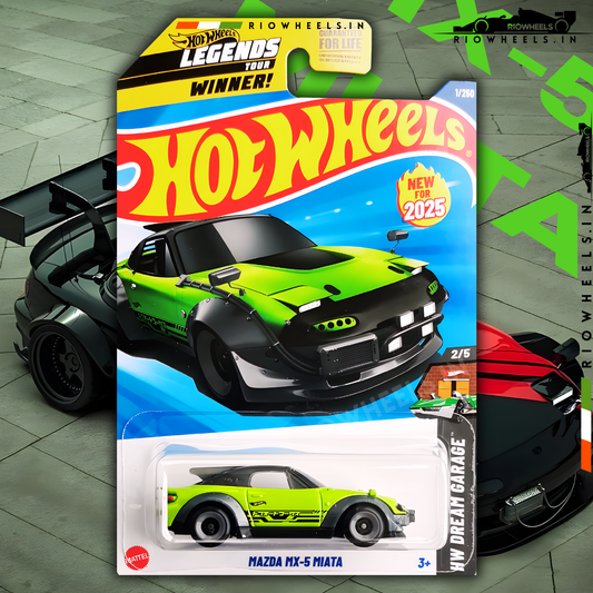 449/- || IMPORTED MAZDA MX-5 MIATA - HOT WHEELS