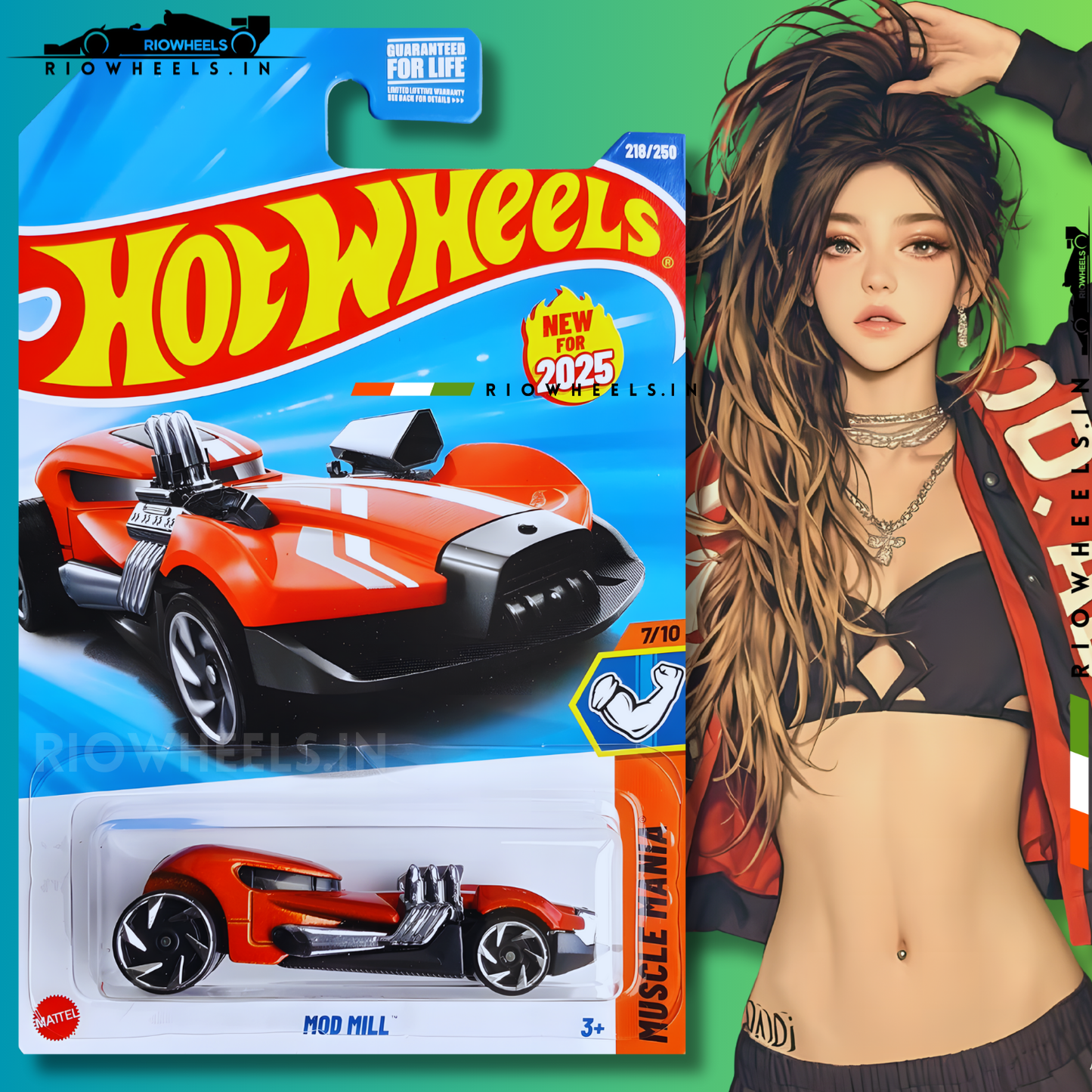 139/- || MOD MILL - HOT WHEELS
