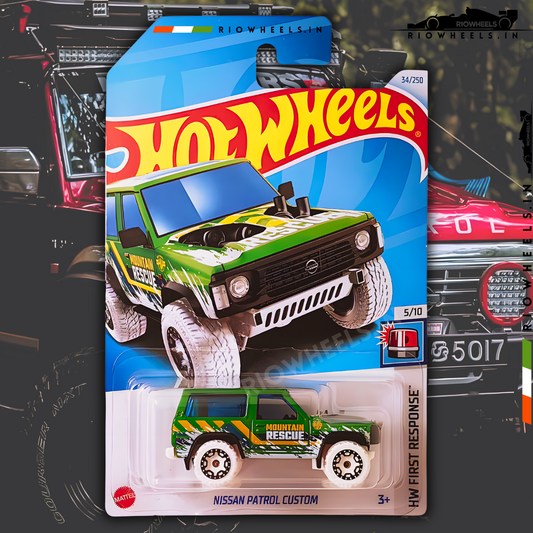649/- || NISSAN PATROL CUSTOM || IMPORTED - HOT WHEELS