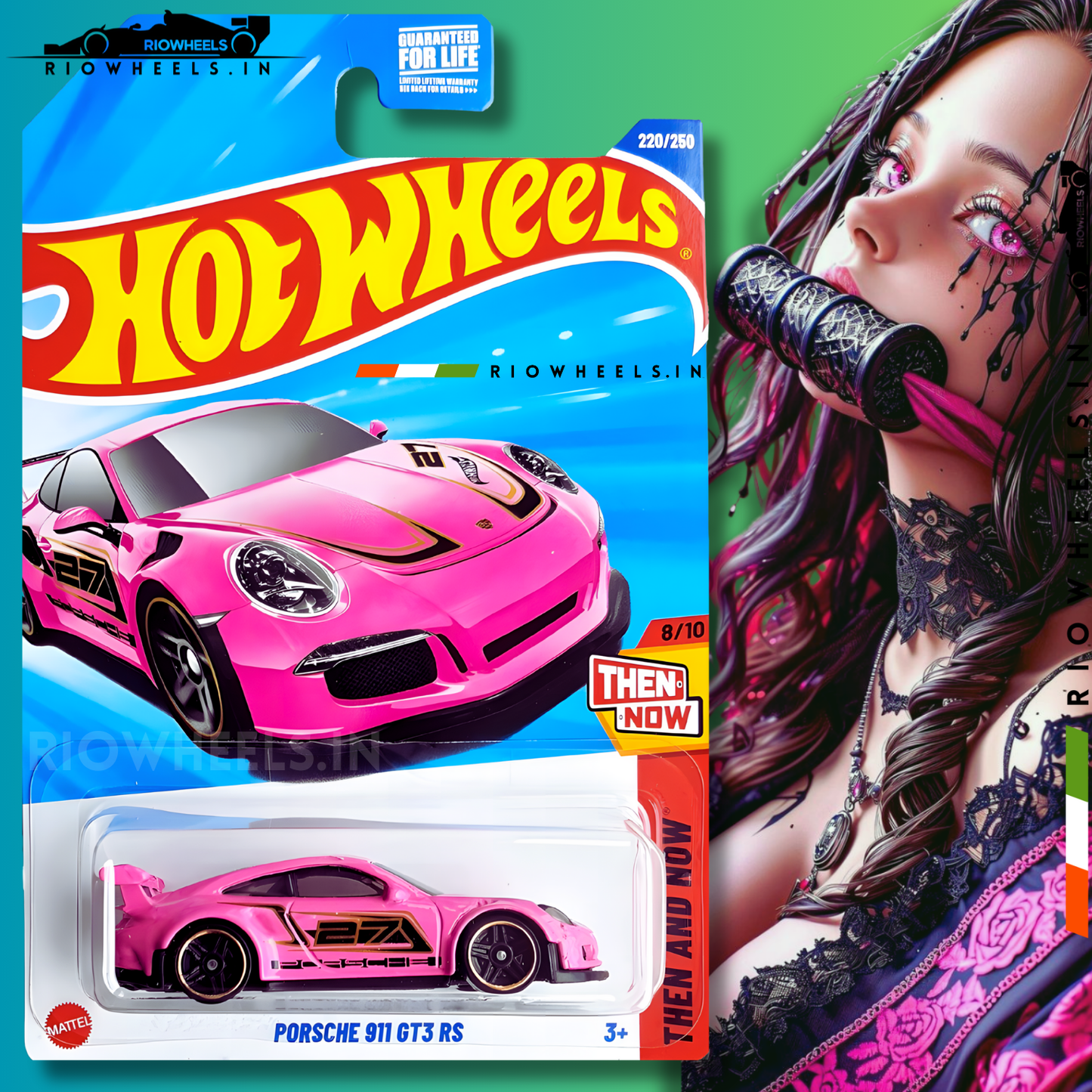 759/- || पोर्श 911 GT3 RS - हॉट व्हील्स