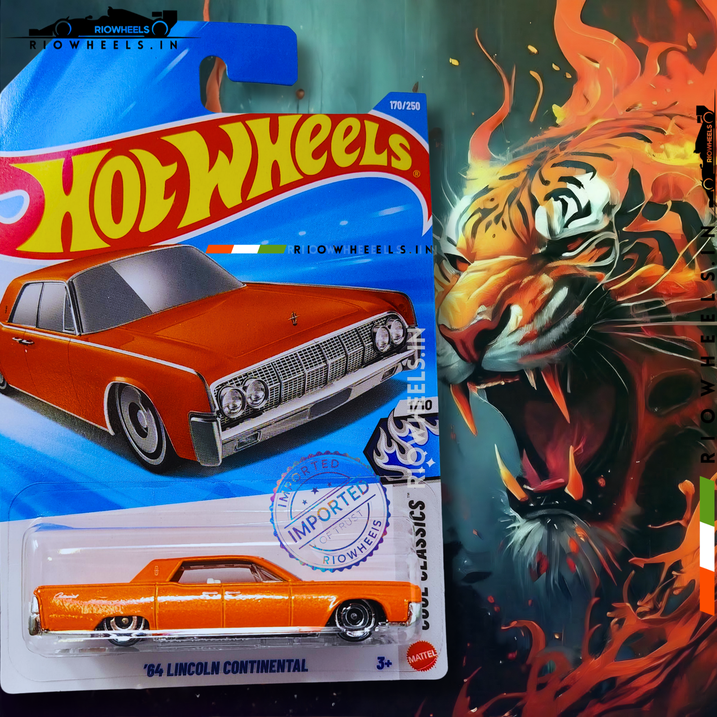 549/- || IMPORTED 64 LINCOLN CONTINENTAL - HOT WHEELS