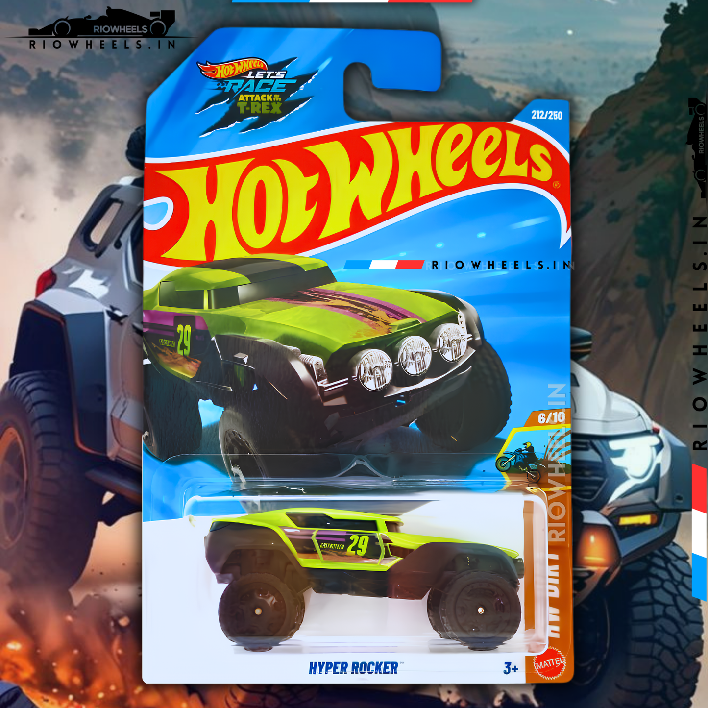 179/- || HYPER ROCKER - HOT WHEELS