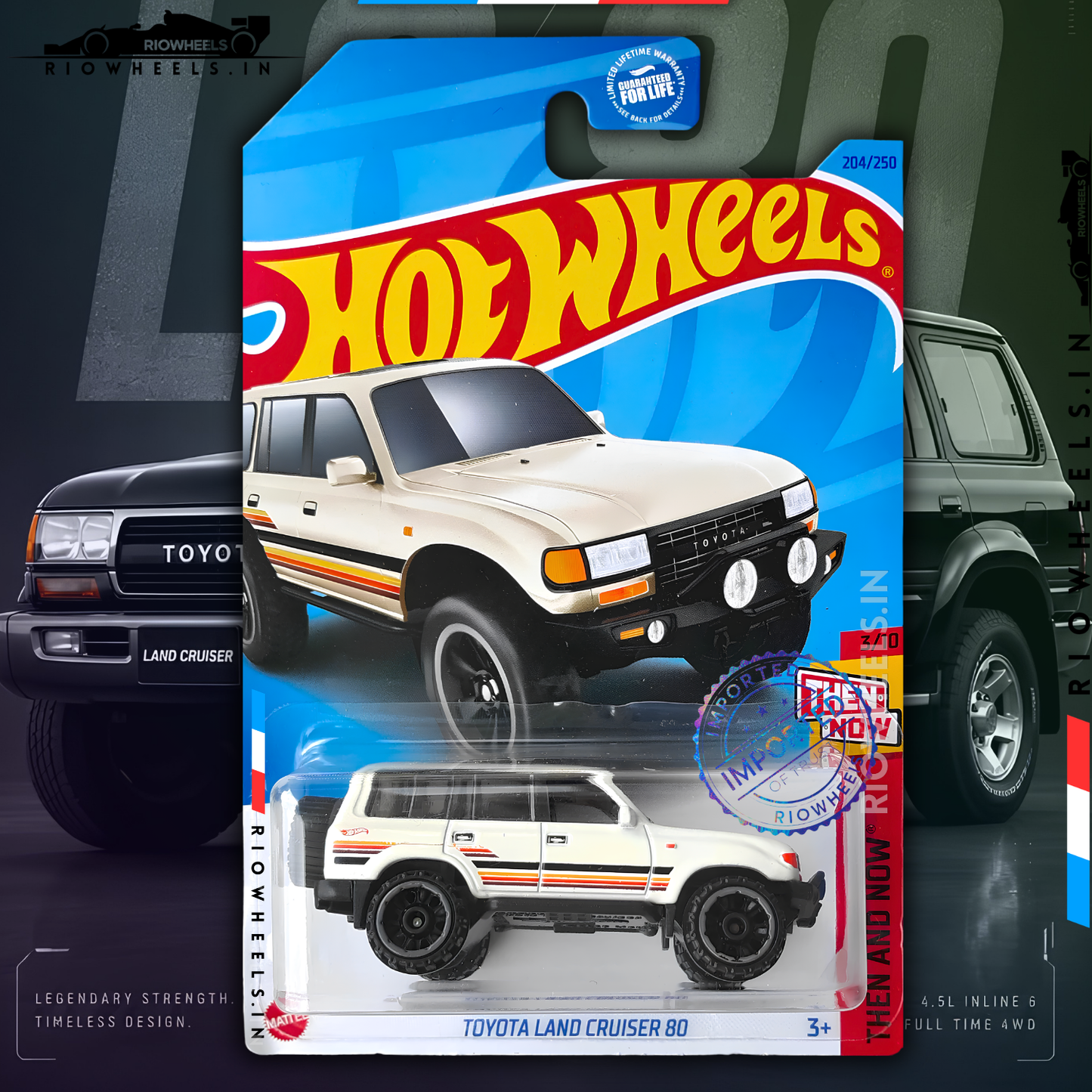 |1129/- || IMPORTED TOYOTA LAND CRUISER 80 - HOT WHEELS