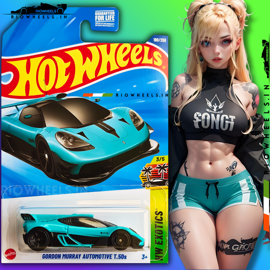 379/- || GORDON MURRAY AUTOMOTIVE T.50s - HOT WHEELS