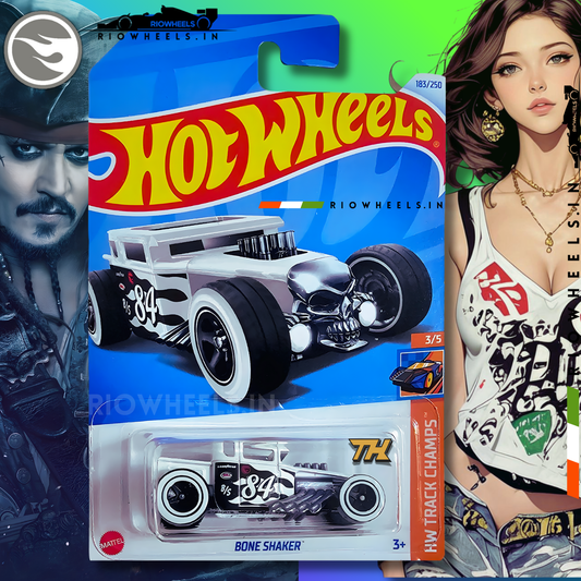 |1049/- || BONE SHAKER - TREASURE HUNT [TH] - HOT WHEELS