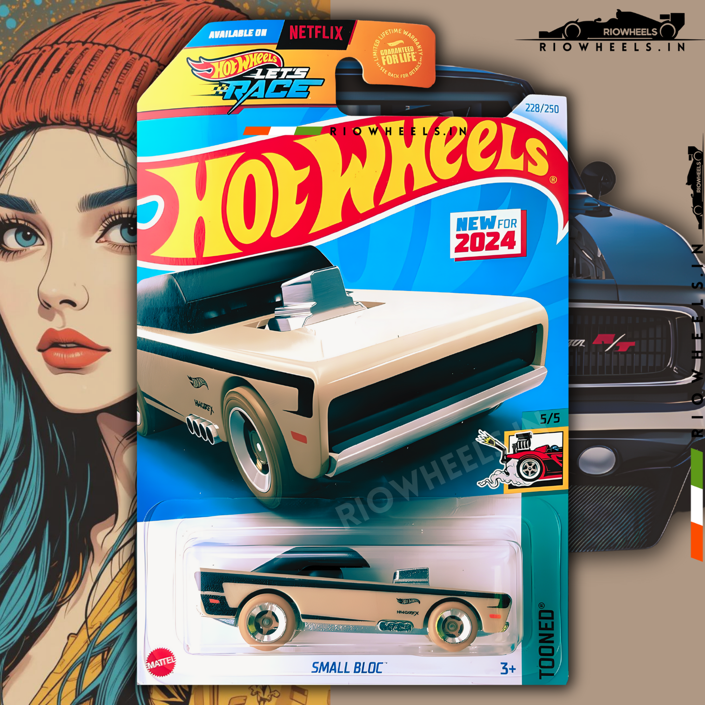 239/- || SMALL BLOC - HOT WHEELS