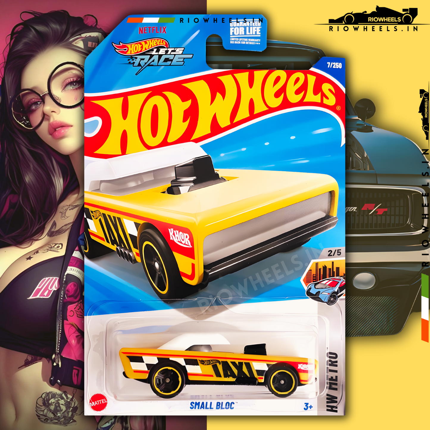 239/- || SMALL BLOC - HOT WHEELS
