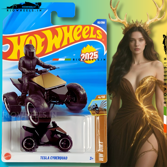339/- || TESLA CYBERQUAD - HOT WHEELS || GOLDEN