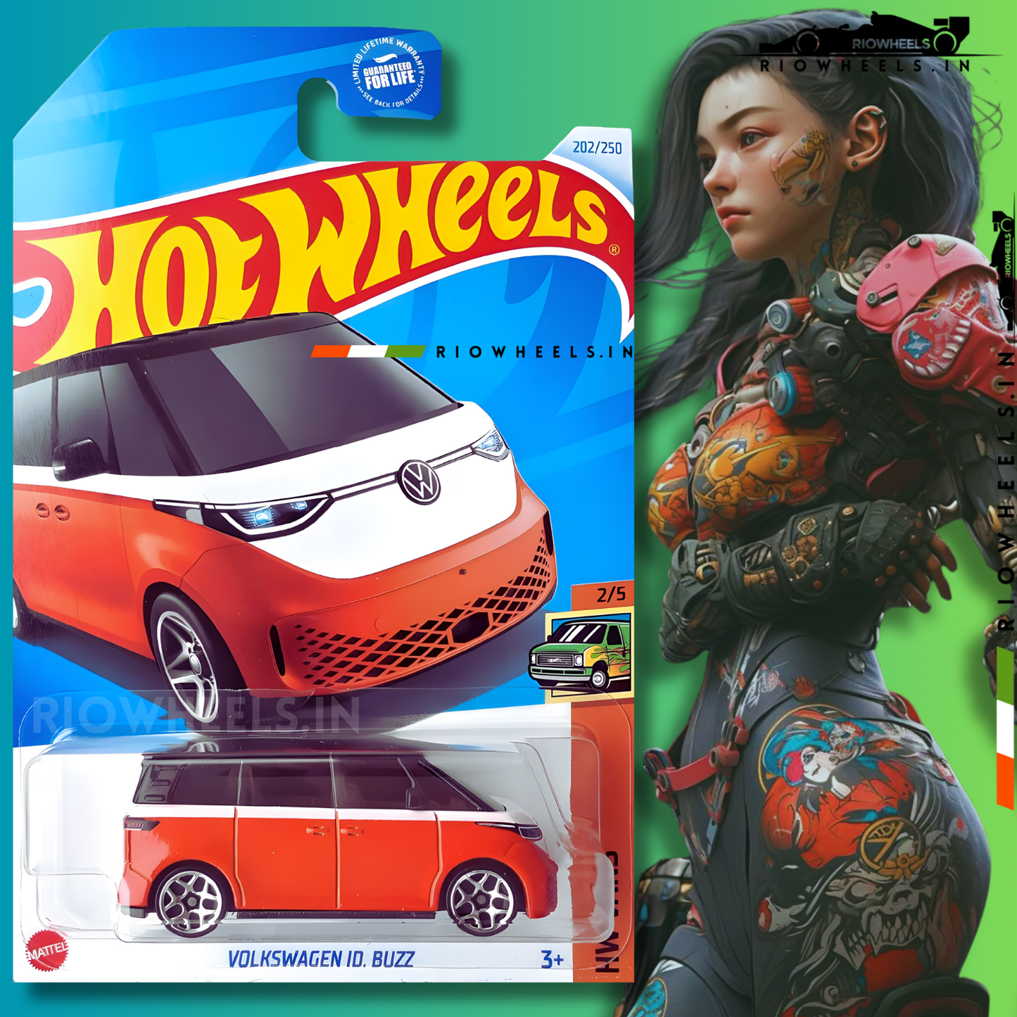 249/- || VOLKSWAGEN ID. BUZZ - HOT WHEELS
